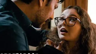 Innocent Schoolgirl Leana Lovings Tries to Seduce Menacing Professor into Sex