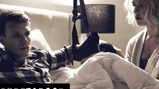 Stepmom Kit Mercer Volunteers Her Pussy to Cure Wounded Stepson