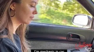 Whore Sucked in the Car & Cheated Her Bf