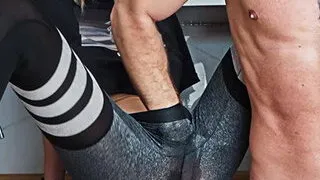 Squirt a Big Boobs Blonde and Rough Deepthroat and Hard Doggy Fuck – 4k Amateur