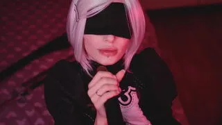 Bbc nier automata cosplay bbc blowjob