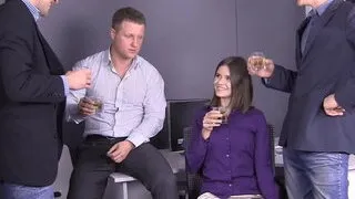 Hot hardcore sex as B-day present