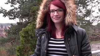 Young czech babe fingering herself