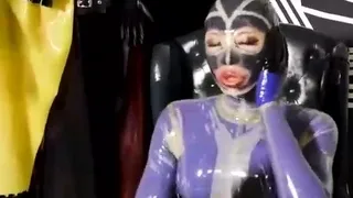 pleasing fetish anal actions with latex and bdsm