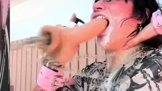 Cute amateur webcam teen girl toying pussy on webcam