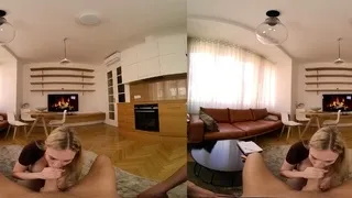 Horny blonde wife crystal fucked hardcore in pov