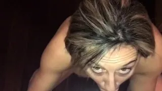 Nasty brunette pornstar with big boobs