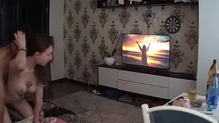 Amateur couple hidden cam