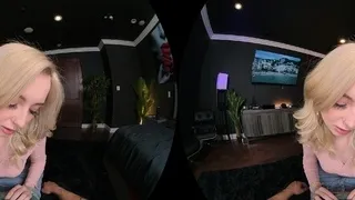 Amateur blonde teen sucks dick in hot pov blowjob sex tape