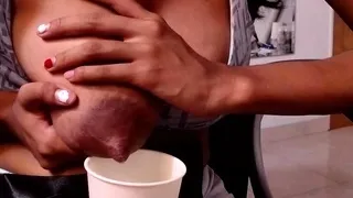 Black MILF with BIG boobs dancing and teasing