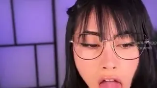 Big tit brunette MILF sucks and tit fucks a big cock