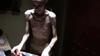 Real amateur teen plays with toys as she masturbates