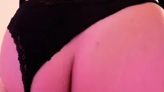 Spreading amateur ass wide POV