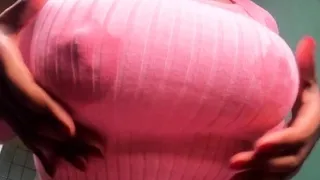 Big boobs milf masturbates with her dildo