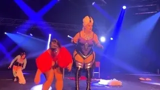 Burlesgeek Montreal funny big natural tits