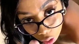 Hot Black Maid Does Some Webcam Black and Ebony