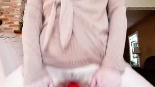 Busty brunette bitch with big boobs