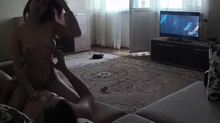 Latin amateur teen in store hidden cam HD