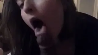 Interracial blowjob and handjob