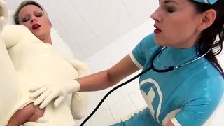 Blonde brunette lesbians flaming pussy licking fingering