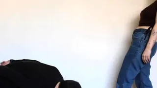 Femdom fetish bdsm ass toy humiliation