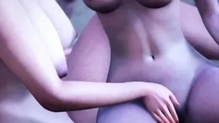 D.Va & Mercy Lesbian