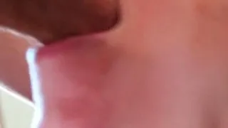 Amateur Couple: Big Cock Blowjob and Muscle