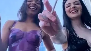 Time To Serve Your Smoking Mistresses – Mistress glamorous