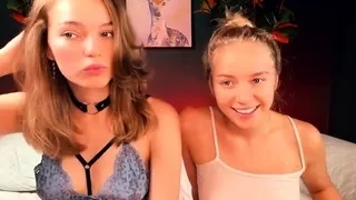 Lovely Amateur teen brunette masturbating outdoor