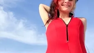 SKFETISH - Armpit Voyeur Public Beach