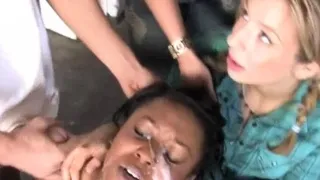 Black and white cocks for nasty ebony