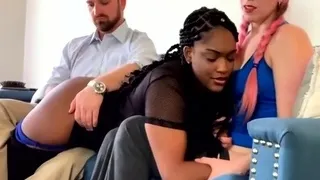Jemeni loves it Anal Black and Ebony Bukkake Interracial POV