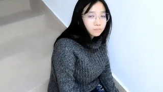 Chinese girl cuffed