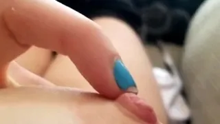 POV strip and orgasm