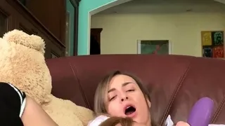 Amateur pantyhouse webcam teen strips and strokes her vagina