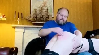 Amateur webcam slut shows tit on cam