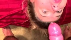 hardcore amateur blowjob and cumshot on the face