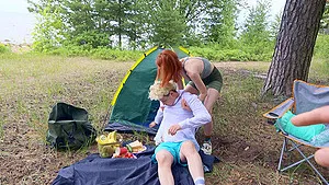 HD POV video of rough outdoor dicking in doggy with Chloe