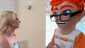 Beverly Hillson's PornDudeCasting Debut:  Tits, Huge Passion, and a Memorably Messy Facial!