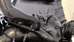 Gaping enema fetish slut toyed