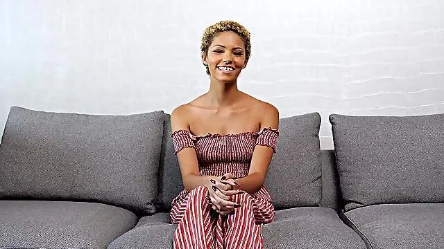 Curly beauty keeps legs wide open for merciless missionary POV pleasures