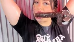 Brunette Solo Webcam Masturbation