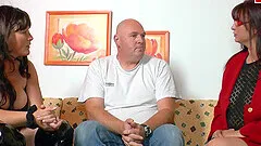 German big tits milf at an amateur sperm party -2