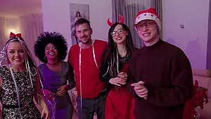 Rough dicking with ravishing Selva Lapiedra and her boyfriend