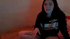 Homemade video of brunette Amilia Onyx giving a nice blowjob