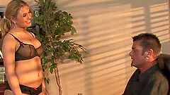 Rough and filthy office fuck-fest with big-cocked chief on his birthday-whipped testicle tonic and facial cumshot included!