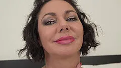 Solo Sporting Terry with big tits fingering her dripping twat