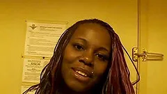 Homemade POV video of Ms. Cakes giving her lover a blowjob