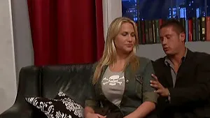 This sensual towheaded dame's super-fucking-hot torrid titty pummeling with a bootylicious massive booty leaves you creaming for more!