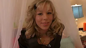 Sexy teen receives greasy oral job from step-dad's rock hard sausage - XXX dream fulfilled!